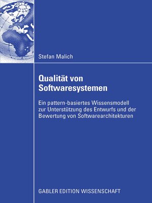 cover image of Qualität von Softwaresystemen